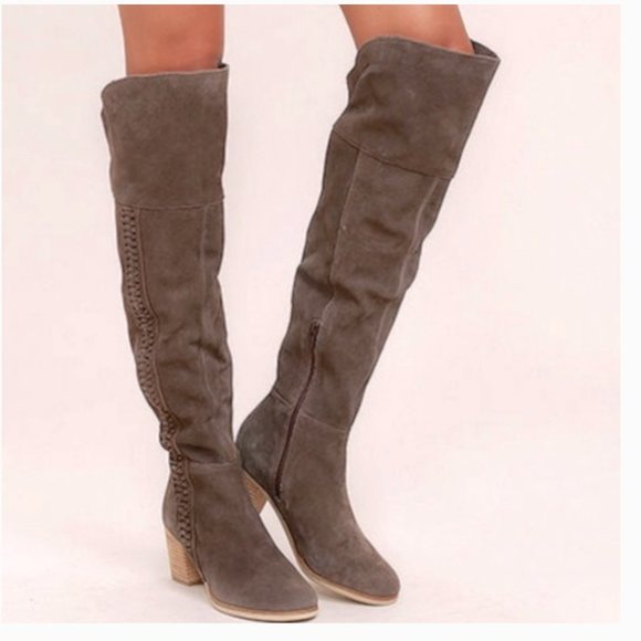 Coconuts by Matisse Shoes - Coconuts by Matisse Muse Knee Suede Boho Boots Size 8M